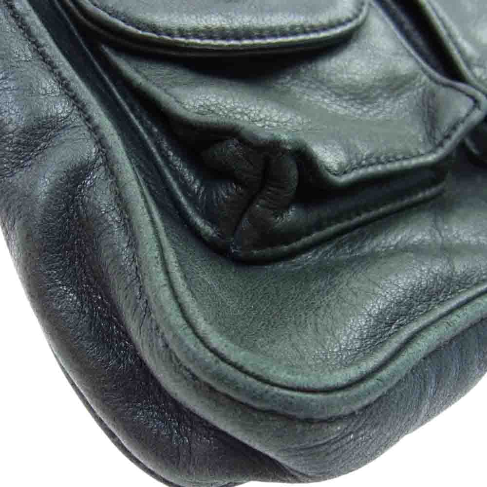 CHROME HEARTS クロムハーツ(原本無) Fスリンガー ショルダー バッグ ブラック系【中古】