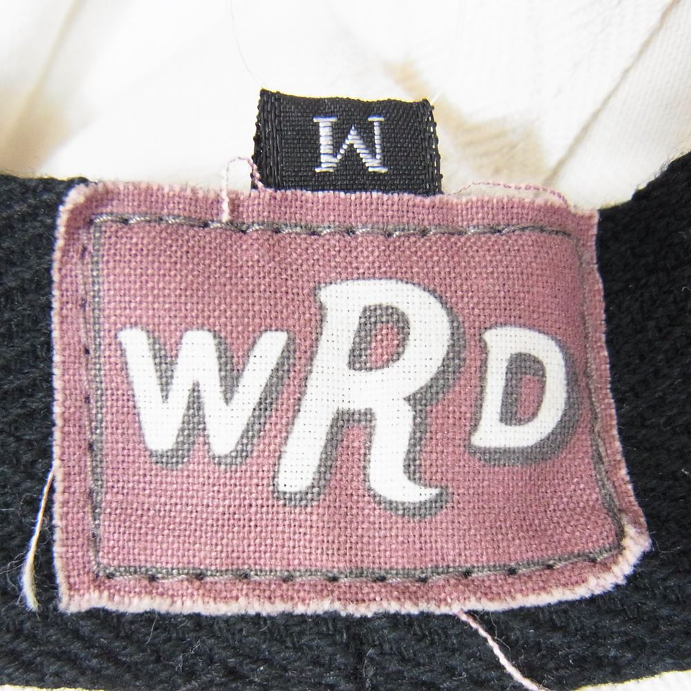 WEIRDO ウィアード WRD HAT 総柄 バケット ハット ホワイト系 M【中古】