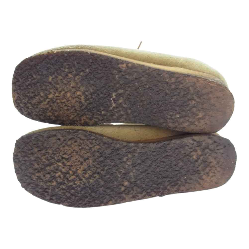 Clarks クラークス 35405 WALLABEE ワラビー ブーツ ベージュ系 US:8 1/2【中古】