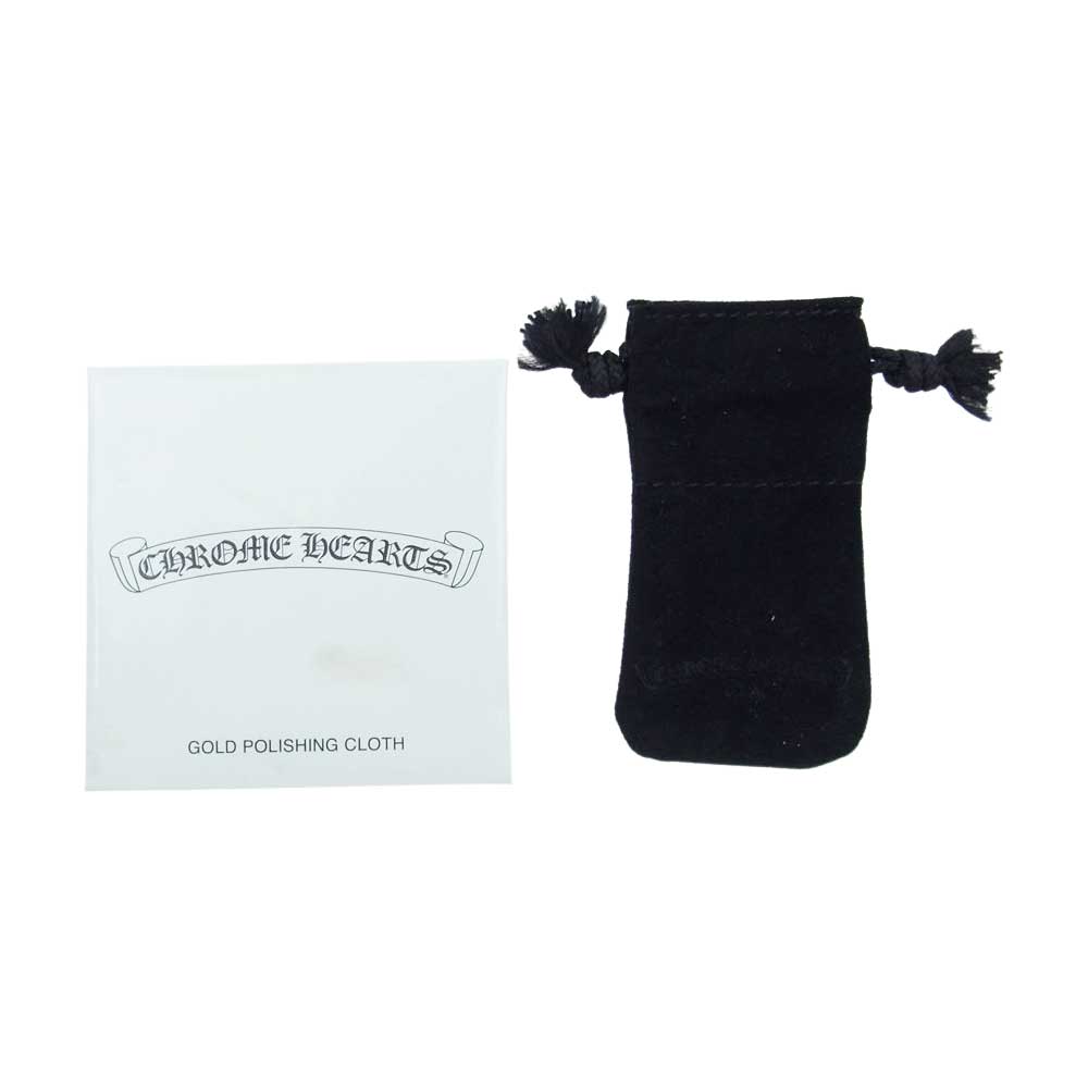 CHROME HEARTS クロムハーツ(原本有) 22K ベイビーファット ドロップ ピアス ダイヤ ゴールド系【中古】
