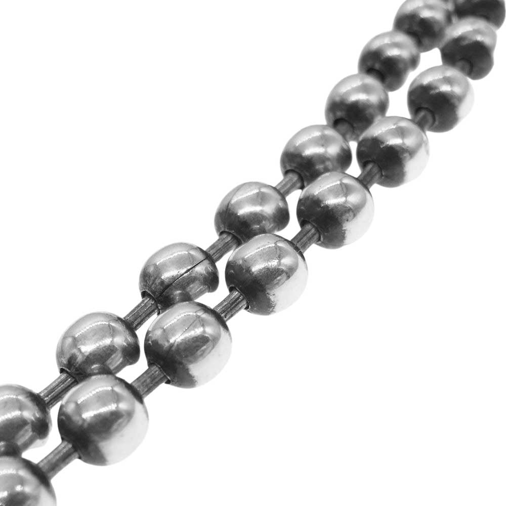 BILL WALL LEATHER ビルウォールレザー ラージ ボール チェーン ネックレス シルバー系【中古】