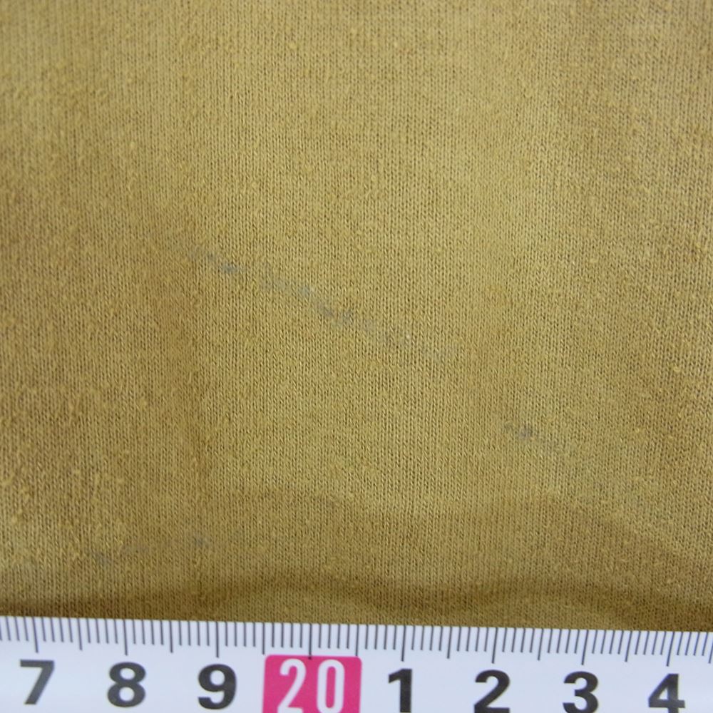 ヨーコサカモト CREW NECK T-SHIRT クルーネック ラグラン カットソー Tシャツ カーキ系 L【中古】