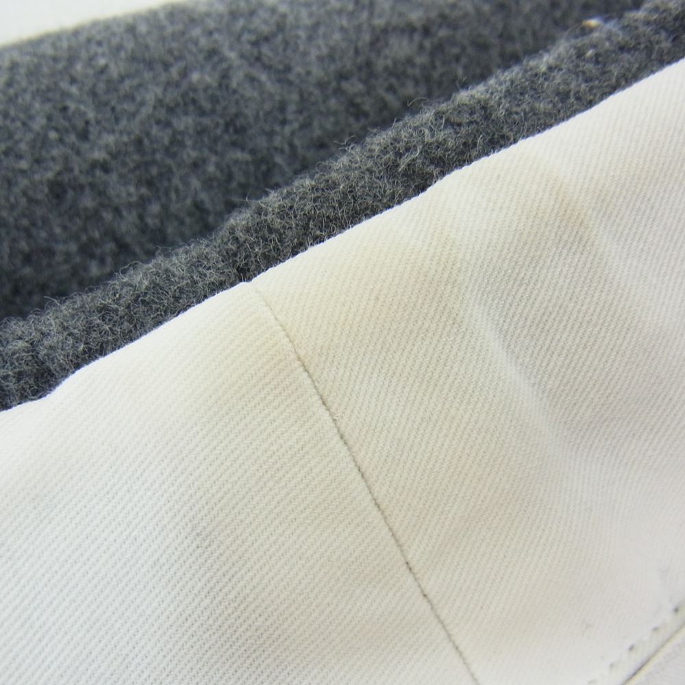 SUNSEA サンシー 16AW 16A45 MELTON CUT OFF PANTS メルトン カットオフ パンツ グレー系 1【中古】