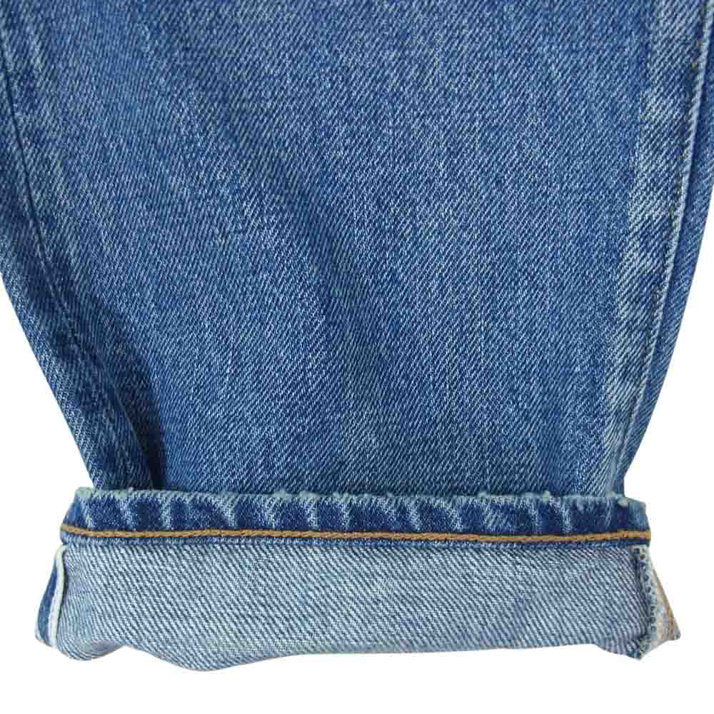 Ron Herman ロンハーマン 2620600214 DENIM USA製 ペイント ダメージ 加工 デニム パンツ インディゴブルー系 31【中古】