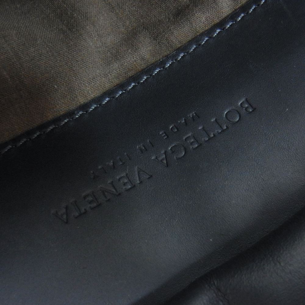 BOTTEGAVENETA ボッテガヴェネタ v イントレチャート ベルト ウエスト ポーチ ショルダー ボディ バッグ ネイビー系【中古】