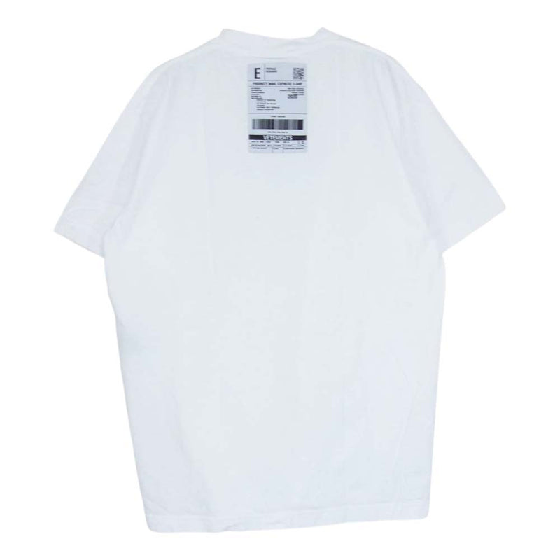 20ss vetements tシャツ white XS58000円