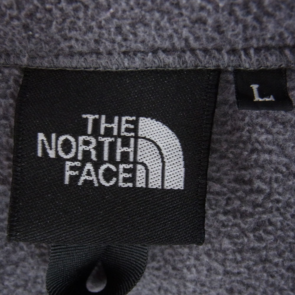 THE NORTH FACE ノースフェイス NA71951 DENALI JACKET デナリ フリース ジャケット  ブラック系 グレー系 L【中古】