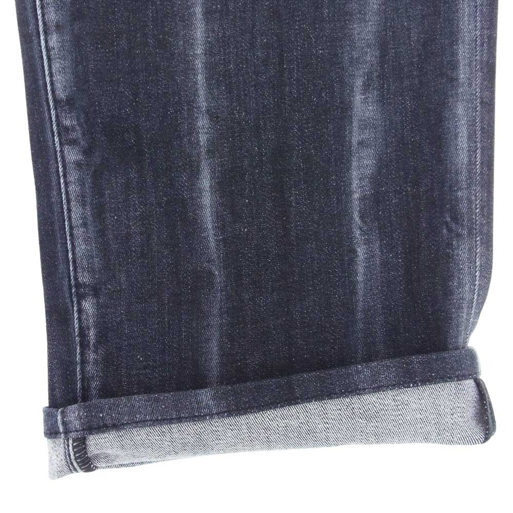 DSQUARED2 ディースクエアード S74LB1036S30503 ストレート レッグ ディストレスト ジーンズ ブラック ストレッチ グレー系 56【中古】