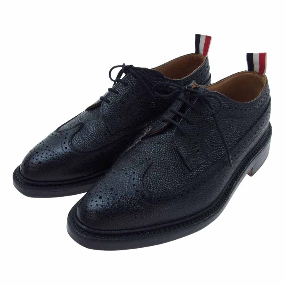 K*o様 THOM BROWNE ウィングチップシューズ　シューツリー付き THOM BROWNE トムブラウン 純正シューツリー付属 英国製 グレイン