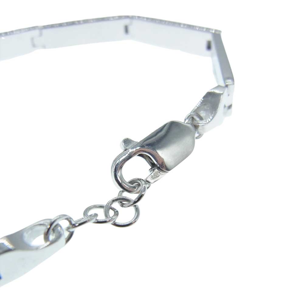 Supreme シュプリーム 23SS × Jacob & Co Logo Link Bracelet Sterling Silver ジェイコブ ロゴ リング ブレスレット スターリング シルバー シルバー系【新古品】【未使用】【中古】