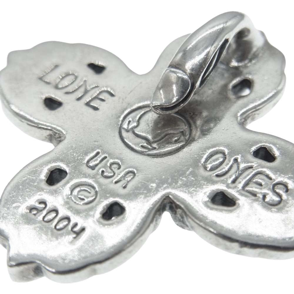 LONE ONES ロンワンズ ホークスアイ ペンダントトップ L ラージ シルバー系【中古】