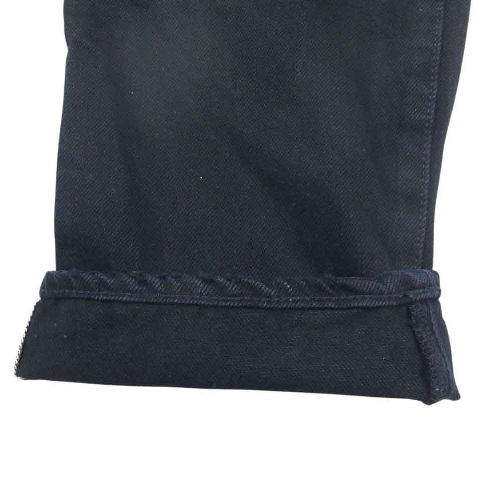HYSTERIC GLAMOUR ヒステリックグラマー 0243AP16 CLASH加工 スタッズ デニム パンツ ブラック系 28【中古】