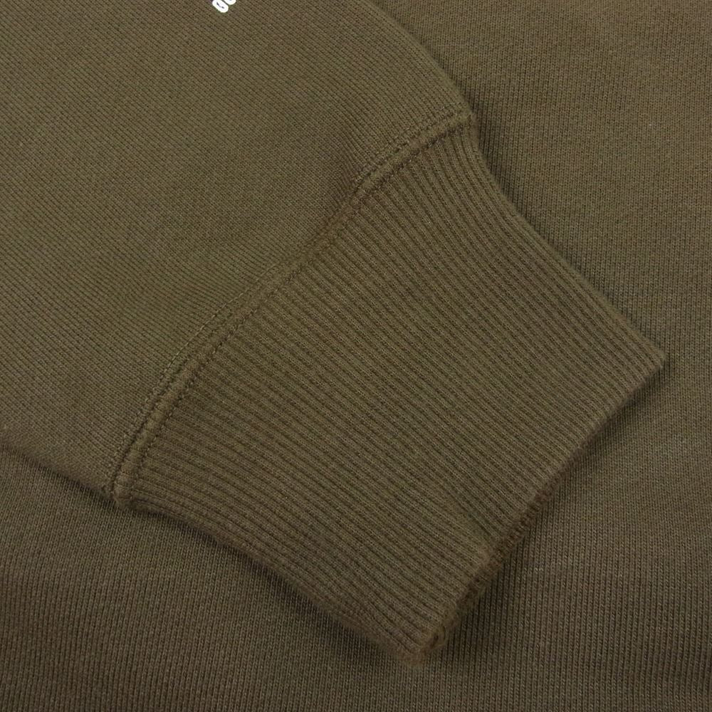 CRIMIE クライミー CR01-01K5-CL64 GLGB CREW POCKET SWEAT クルー ポケット スウェット カーキ系 XL【中古】