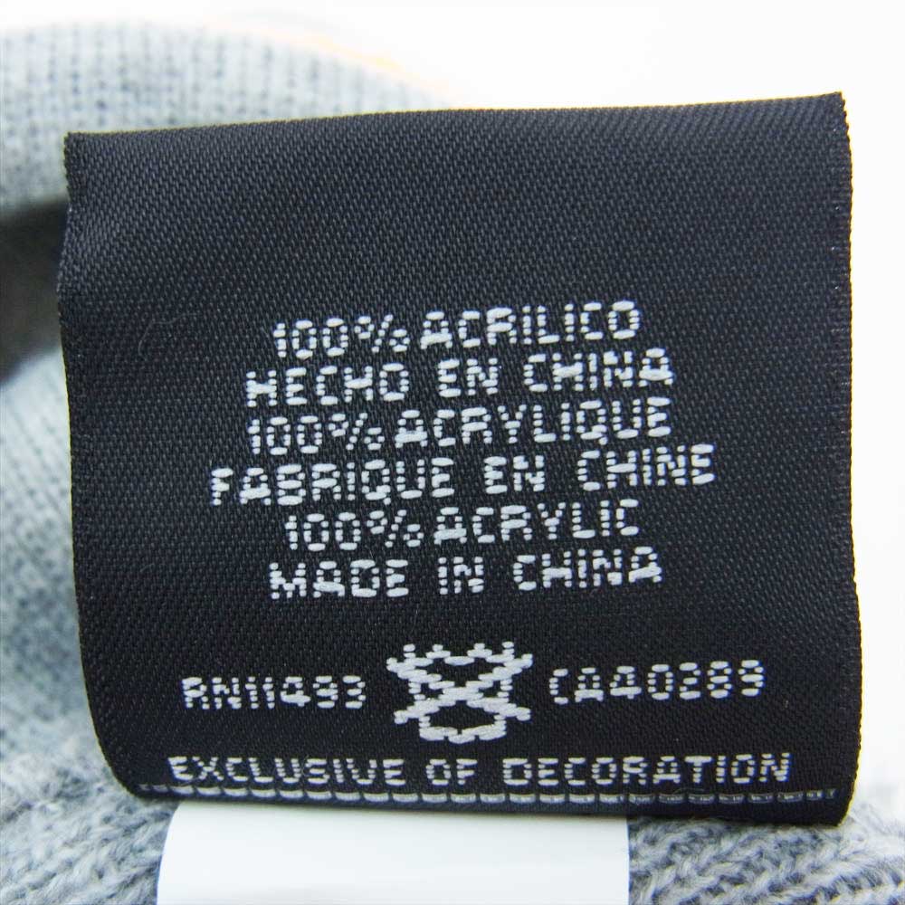 Supreme シュプリーム 17AW × New Era ニューエラ Box Logo Beanie ボックスロゴ ニット キャップ グレー系【中古】