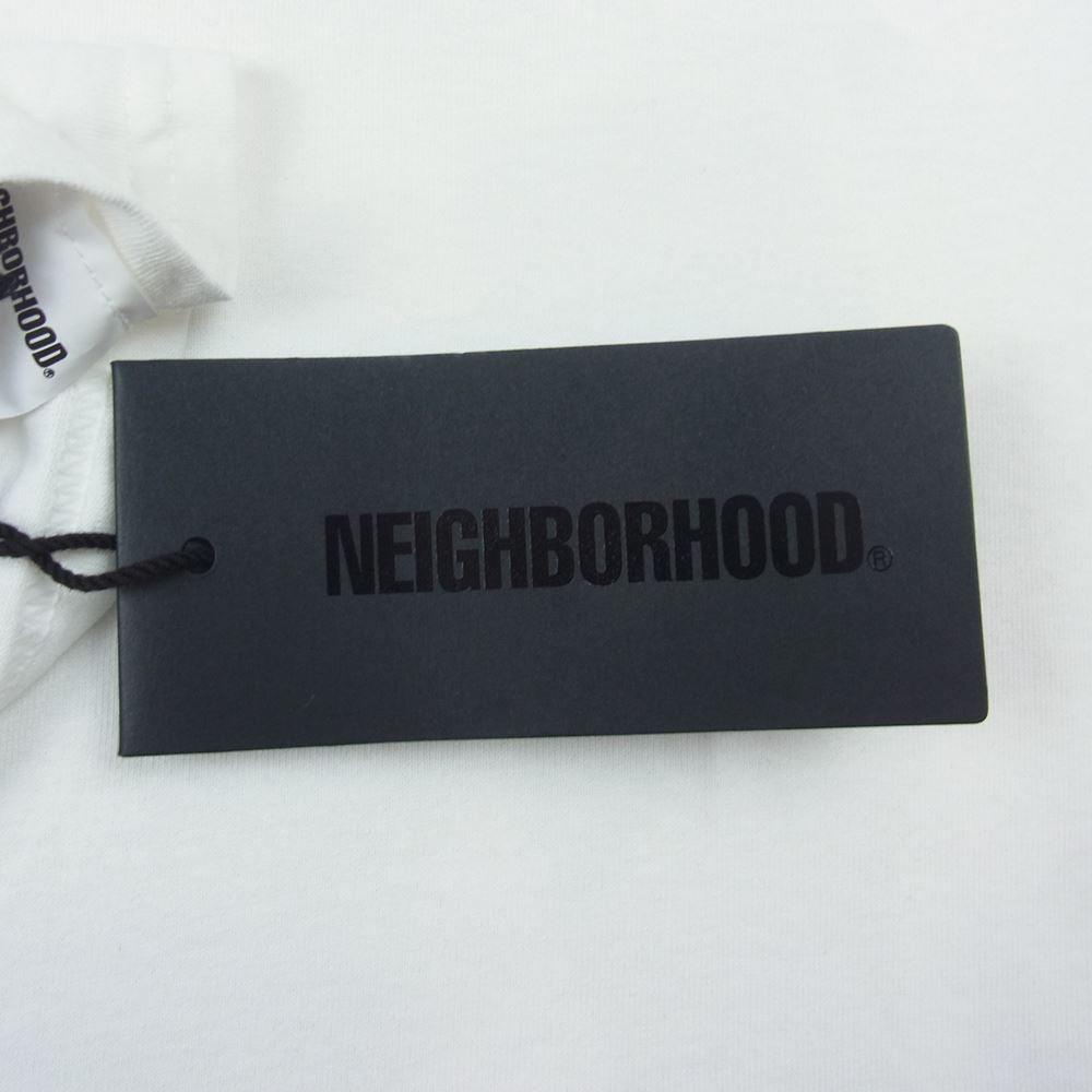NEIGHBORHOOD ネイバーフッド × NWA IMAGE CLUB LIMITED ICE CUBE TEE アイス キューブ ギャングスタ シーティー ホワイト ホワイト系 L【美品】【中古】
