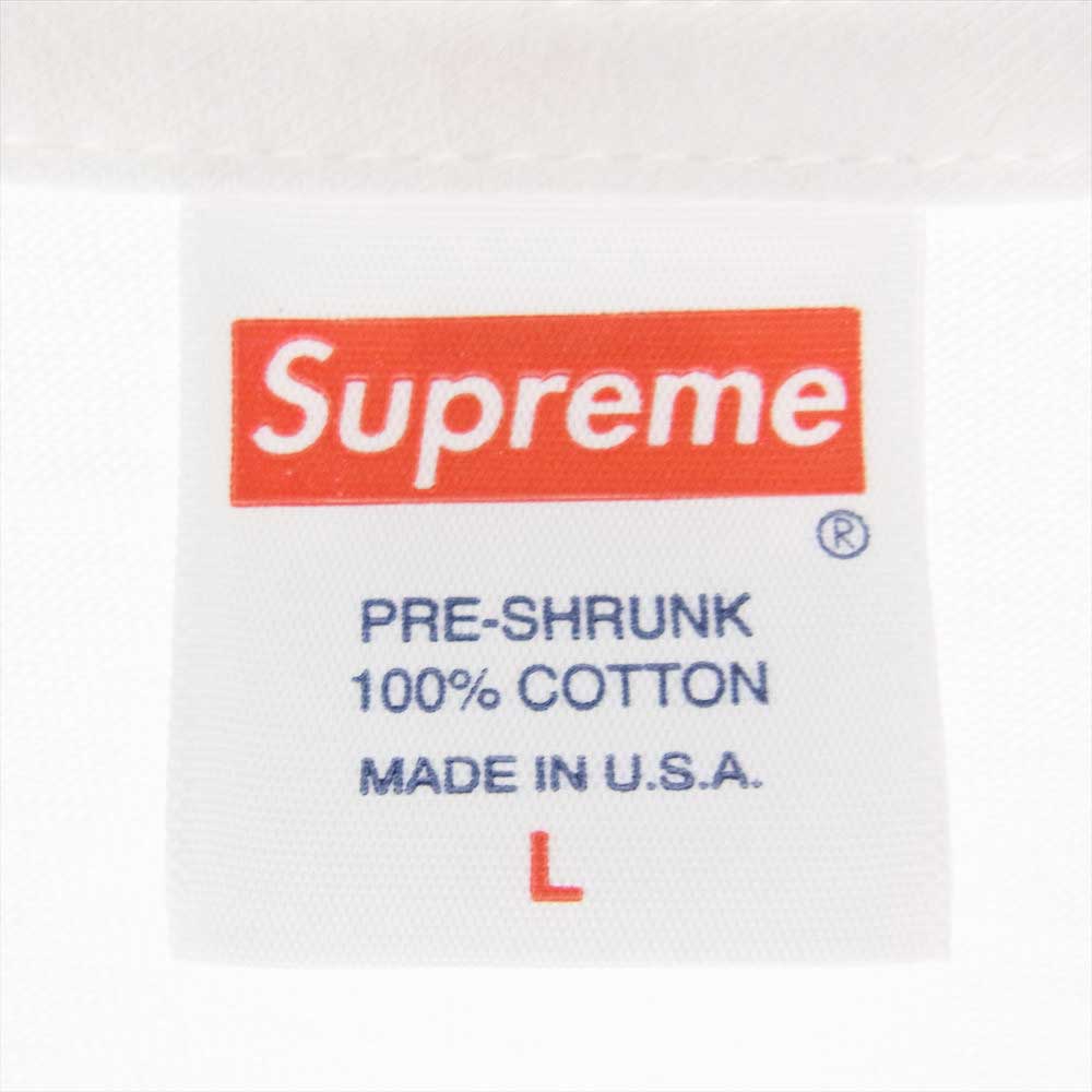 Supreme シュプリーム 22SS AL Green Tee アル グリーン フォト 半袖 Tシャツ ホワイト系 L【中古】