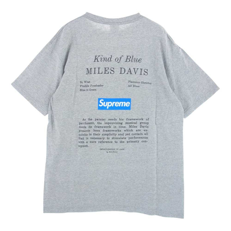 Miles Davis Kind of Blue マイルスデイビス Tシャツ-
