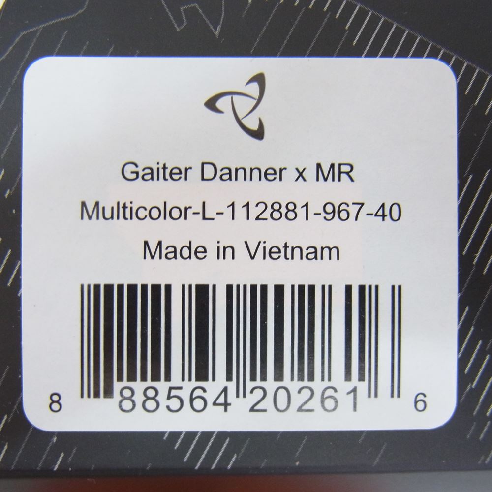MYSTERY RANCH ミステリーランチ × Danner ダナー ゲイター ブラック系 L【新古品】【未使用】【中古】