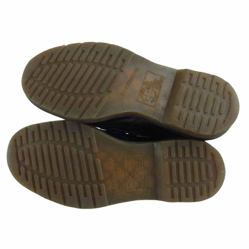Dr.Martens ドクターマーチン ABBOT ペニー ローファー コインローファー ブラック系 UK6【中古】