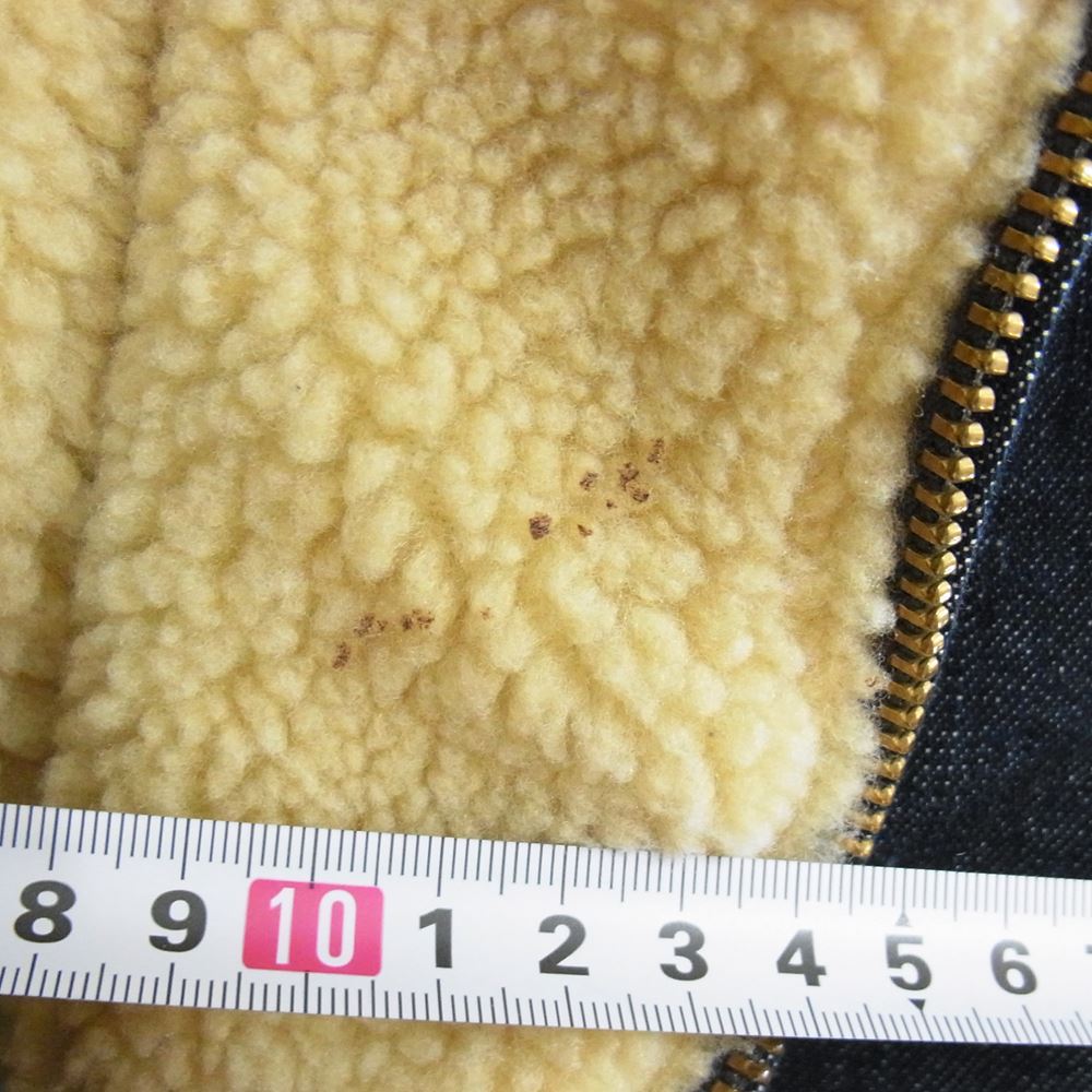 SUGAR CANE シュガーケーン SC10081 デニム ボア ランチ ジャケット インディゴブルー系 L【中古】