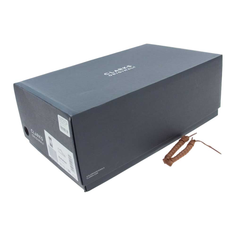 Clarks クラークス Wallabee ワラビー スエード シューズ スニーカー ブラック ブラック系 EU44【中古】