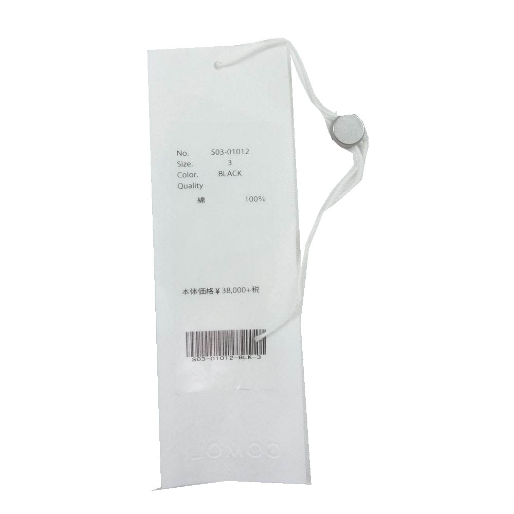 COMOLI コモリ 20AW S03-01012 1st Tracker Denim Jacket トラッカー デニム ジャケット サイズ3 ブラック系 3【中古】