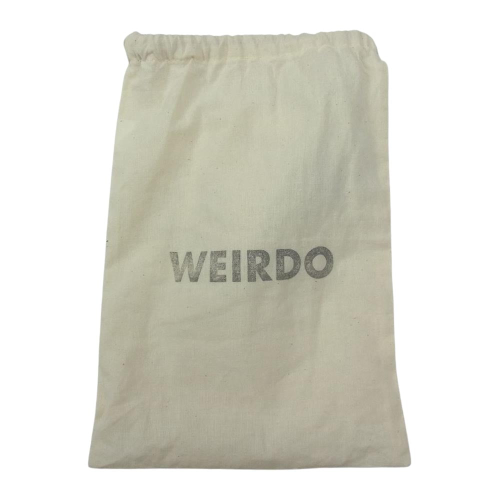 WEIRDO ウィアード WRD-18-AW-G11 HOT WRD BELT ガチャ ベルト ブラック系 F【美品】【中古】