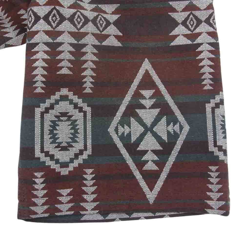 GANGSTERVILLE ギャングスタービル BYGH-16-SS-06 ネイティブ柄 ショート パンツ ハーフ エンジ系 M【中古】