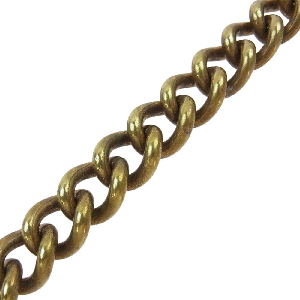 WEIRDO ウィアード 真鍮 brass スパナ フック ウォレット チェーン ゴールド系【中古】