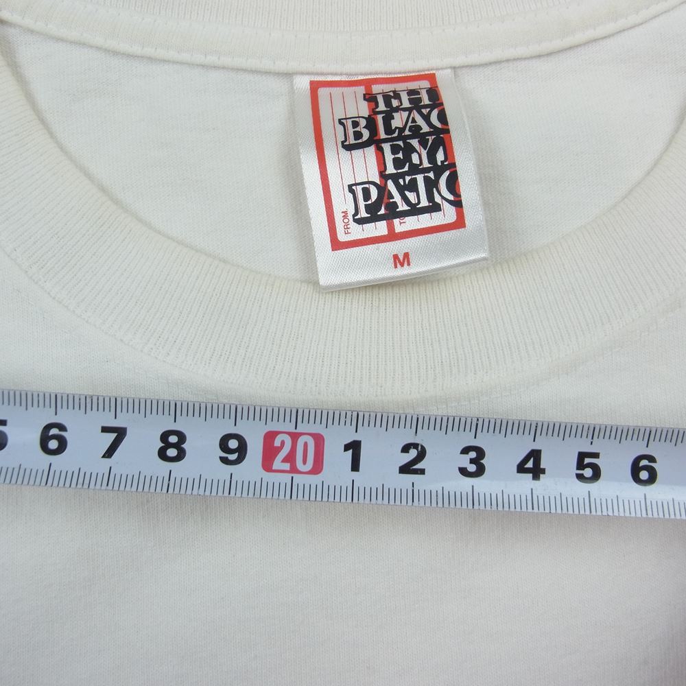 ブラックアイパッチ ロングスリーブカットソー 長袖 Tシャツ ホワイト系 M【中古】