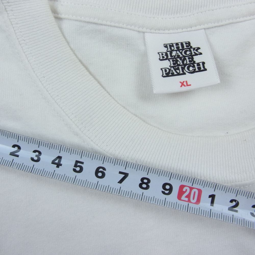 ブラックアイパッチ × Awich × VERDY The Asian wish child t shirt トリプルコラボ 半袖 Tシャツ ホワイト系 XL【中古】