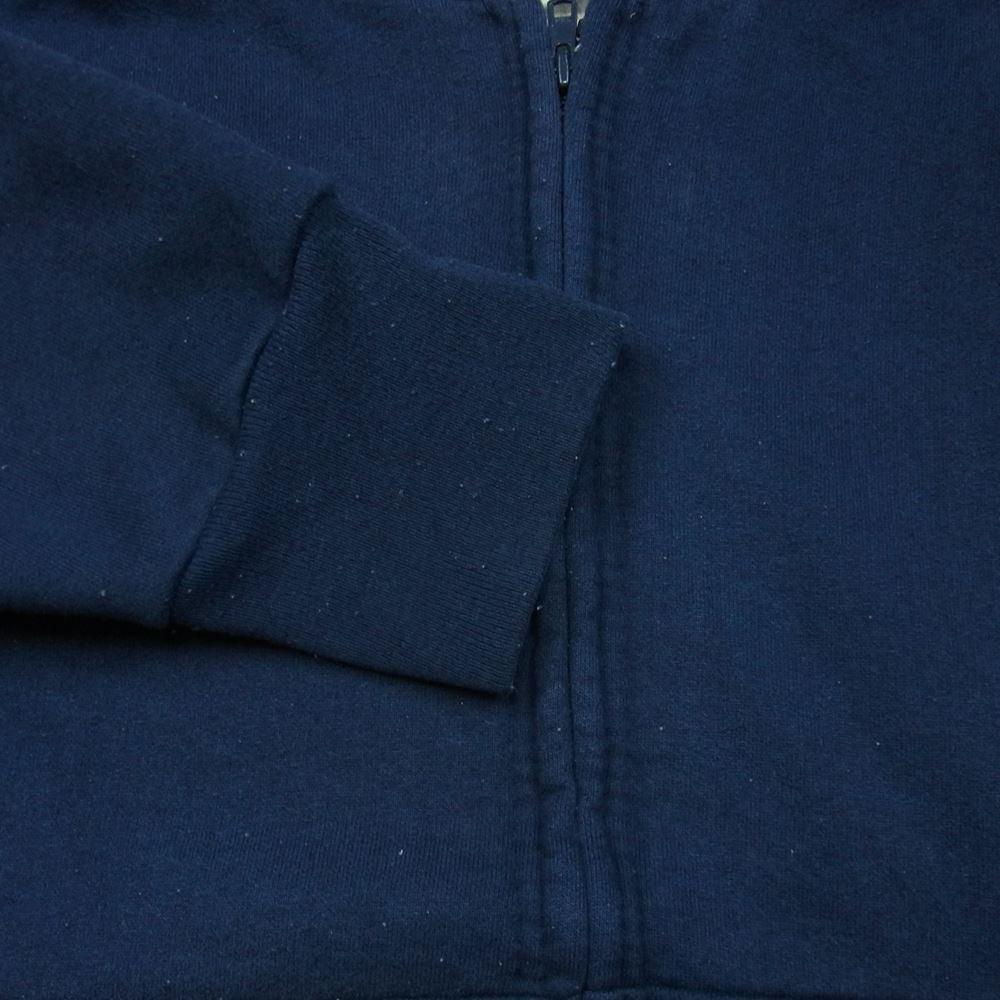 キャンバー USA製 90s ヴィンテージ CHILL BUSTER ZIPPER HOODED チルバスター ジップ パーカー ネイビー系 M【中古】