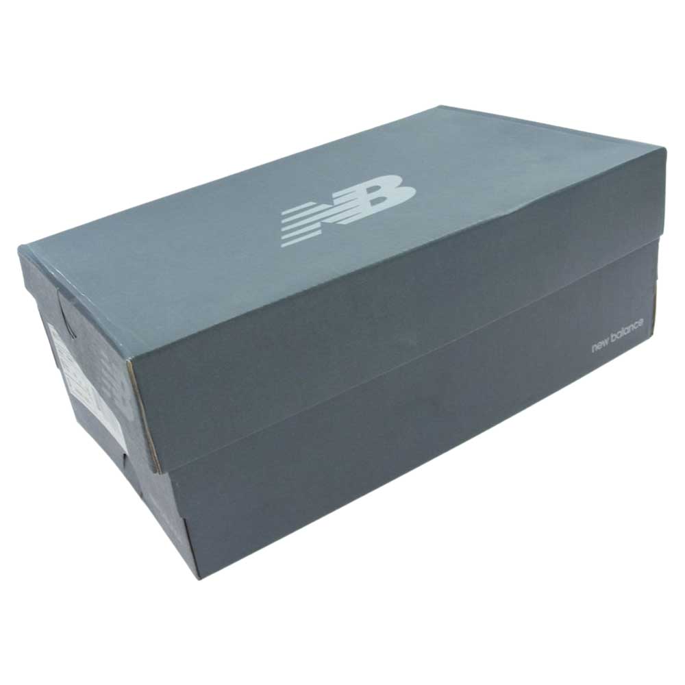 NEW BALANCE ニューバランス ML574EGG スエード メッシュ ローカット スニーカー チャコール系 27.5cm【美品】【中古】