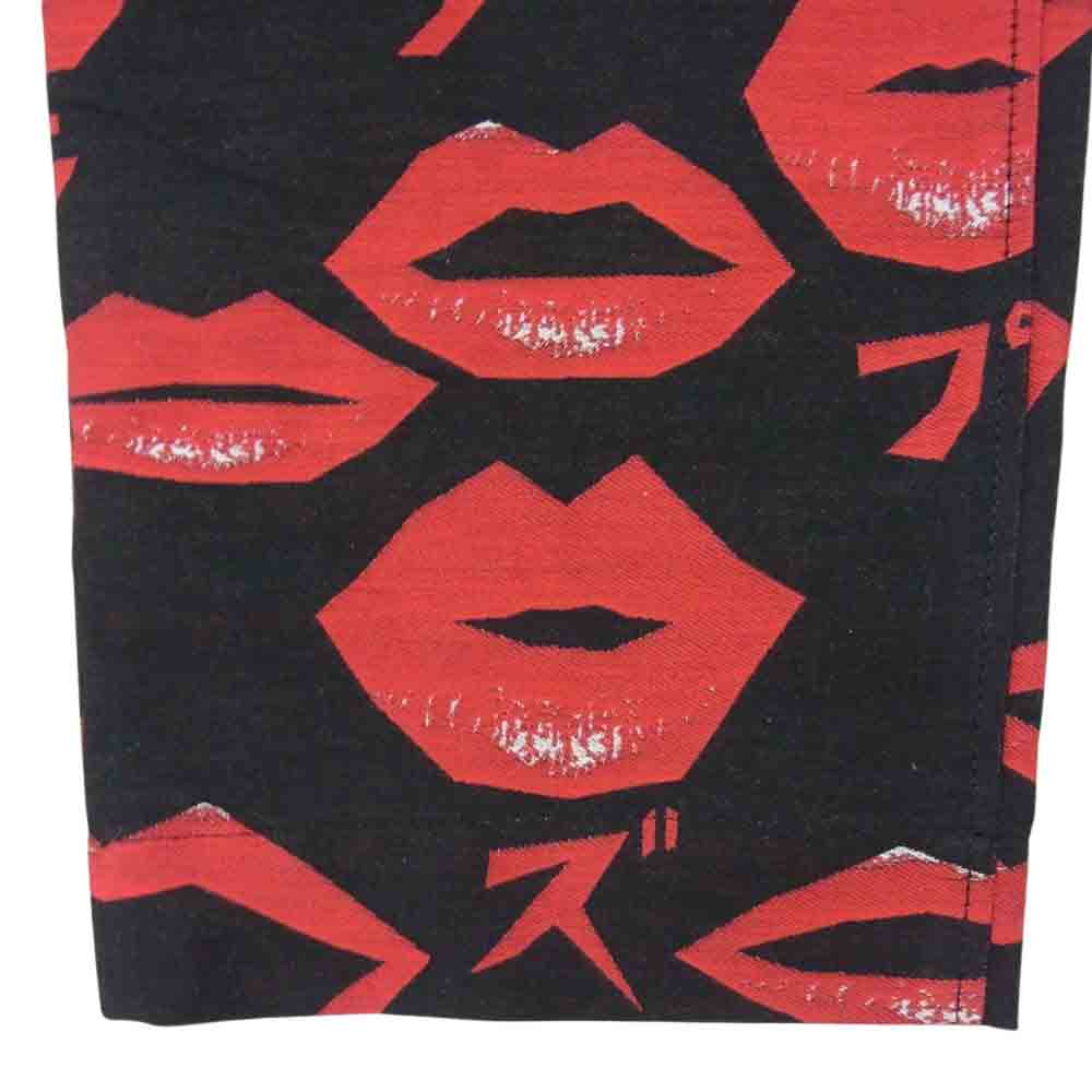 PLEATS PLEASE プリーツプリーズ イッセイミヤケ 15AW リップ ジャガード パンツ ブラック系 4【中古】