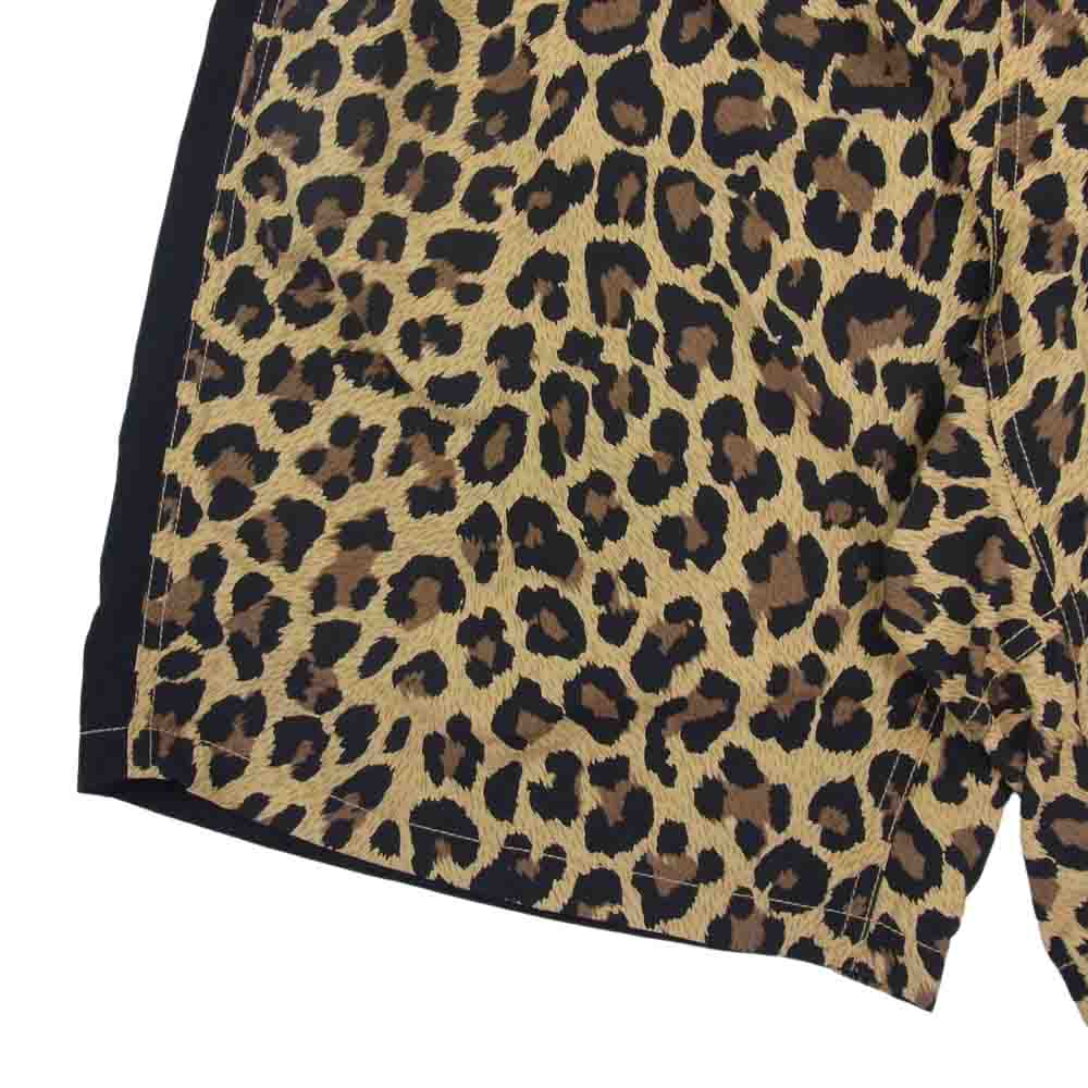 Gramicci グラミチ レオパード パッカブル ショーツ ハーフ パンツ ブラック系 L【新古品】【未使用】【中古】