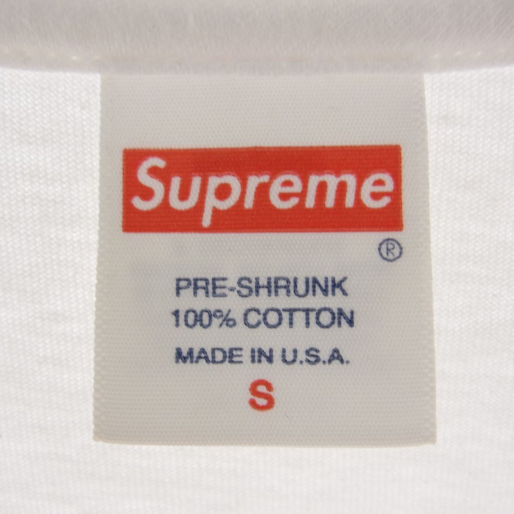 Supreme シュプリーム 20SS Supreme Time Tee ホワイト系 S【中古】