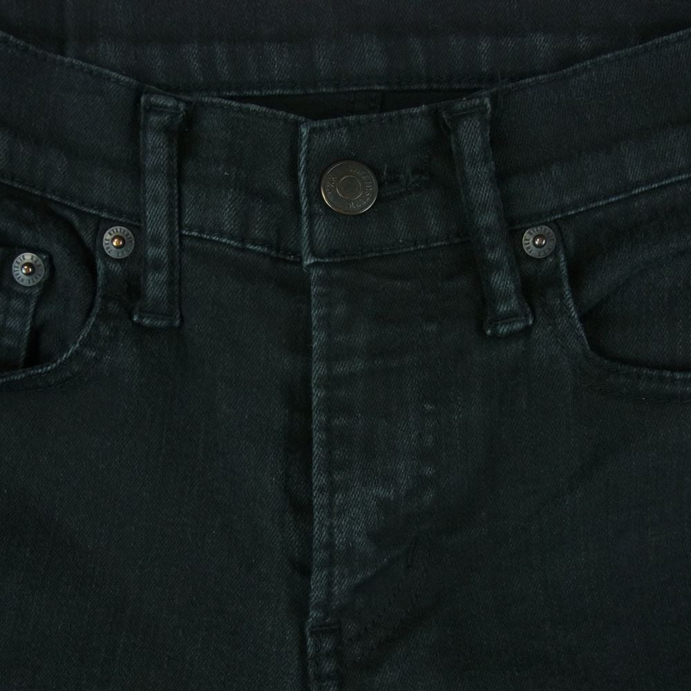 HYSTERIC GLAMOUR ヒステリックグラマー 06191AP06 THEE HYSTERIC XXX 19SS S ツイル スリム PT パンツ ブラック系 29【中古】