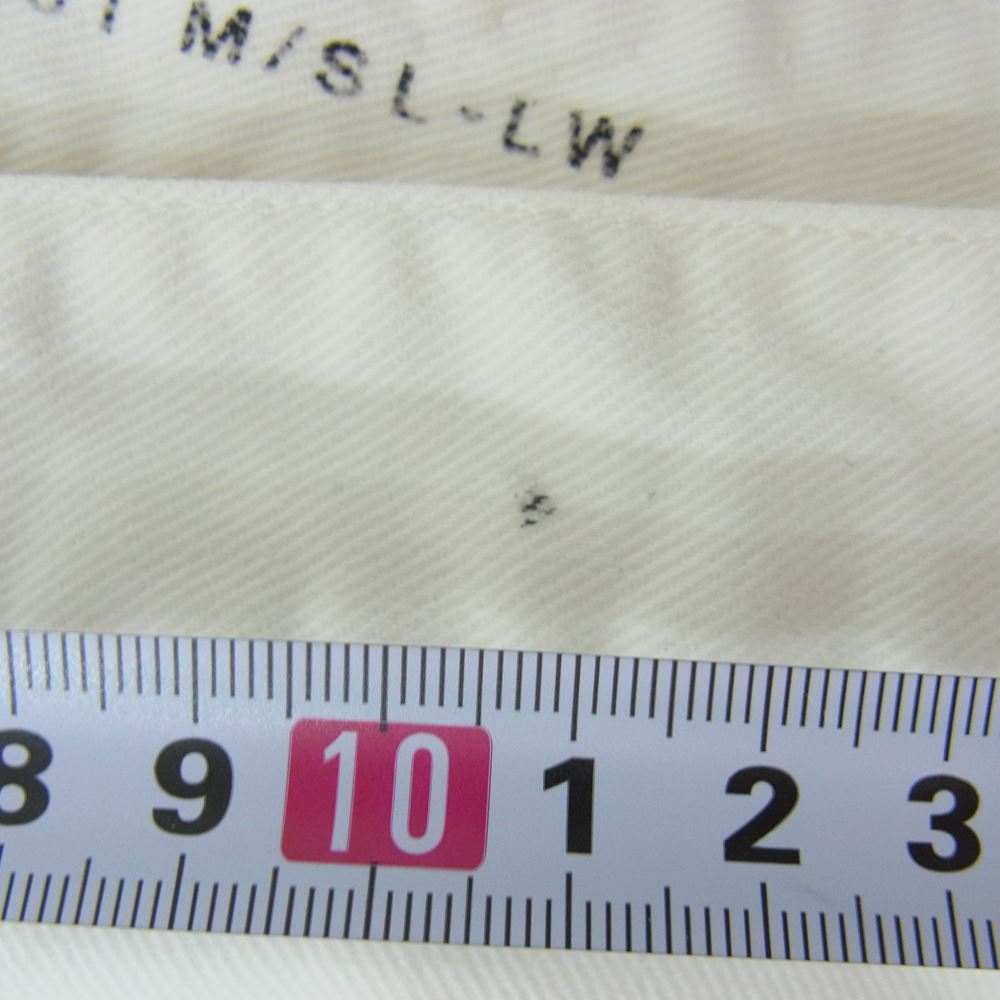 SAINT LAURENT サンローラン 国内正規品 エディ期 15SS 376939 Y877H スキニー ホワイトデニムパンツ ホワイト系 29【中古】