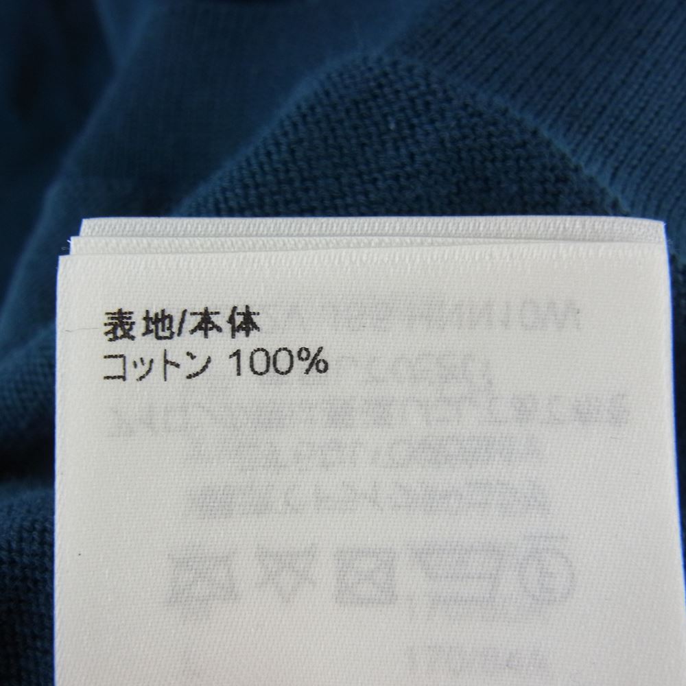 LOUIS VUITTON ルイ・ヴィトン 22AW RM222V JS5 HNN10W Jazz Trumpeter ジャズ トランぺッター シグネチャー クルーネック 半袖 Tシャツ ブルー系 L【中古】