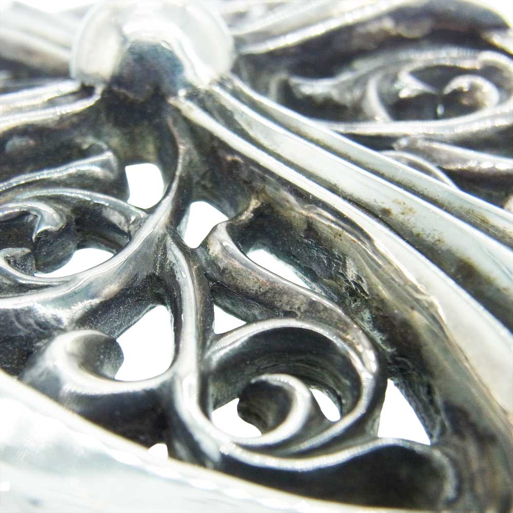 CHROME HEARTS クロムハーツ(原本無) BUCKL OVAL LG CROSS ラージ クラシックオーバル クロス バックル シルバー系【中古】