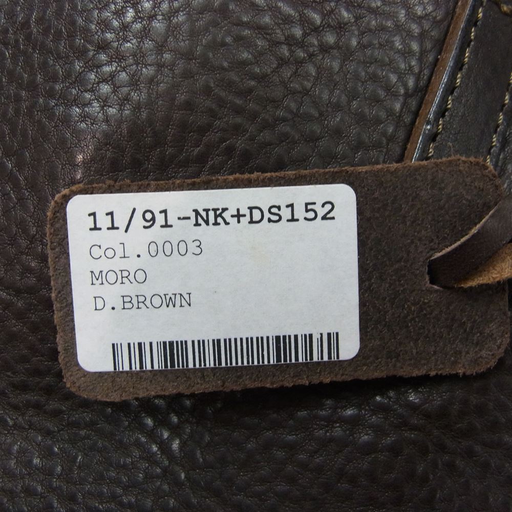 Felisi フェリージ 11-91/NK+DS152 レザー トート バッグ ダークブラウン系【美品】【中古】