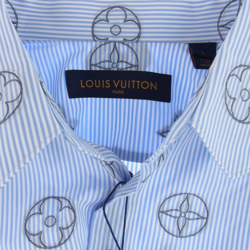 新品未使用 LOUIS VUITTON ストライプシャツ-