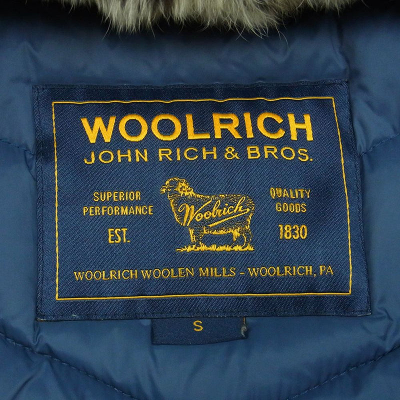 WOOLRICH ウールリッチ 1402072 BOW BRIDGE ボウブリッジ レディース ダウン コート ジャケット ダークネイビー系【中古】