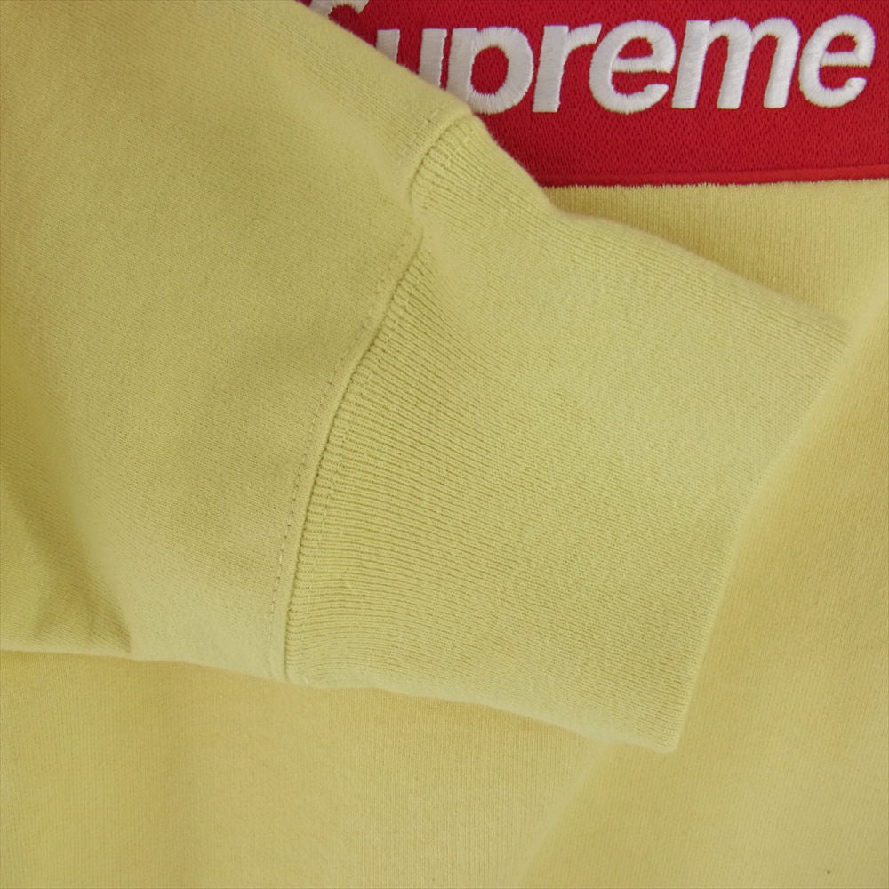 Supreme シュプリーム 22AW Box Logo Crewneck ボックスロゴ クルーネック スウェット トレーナー イエロー系【中古】