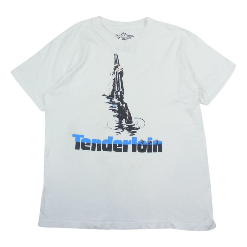 テンダーロイン　TENDERLOIN ロゴT ホワイト　Mサイズ