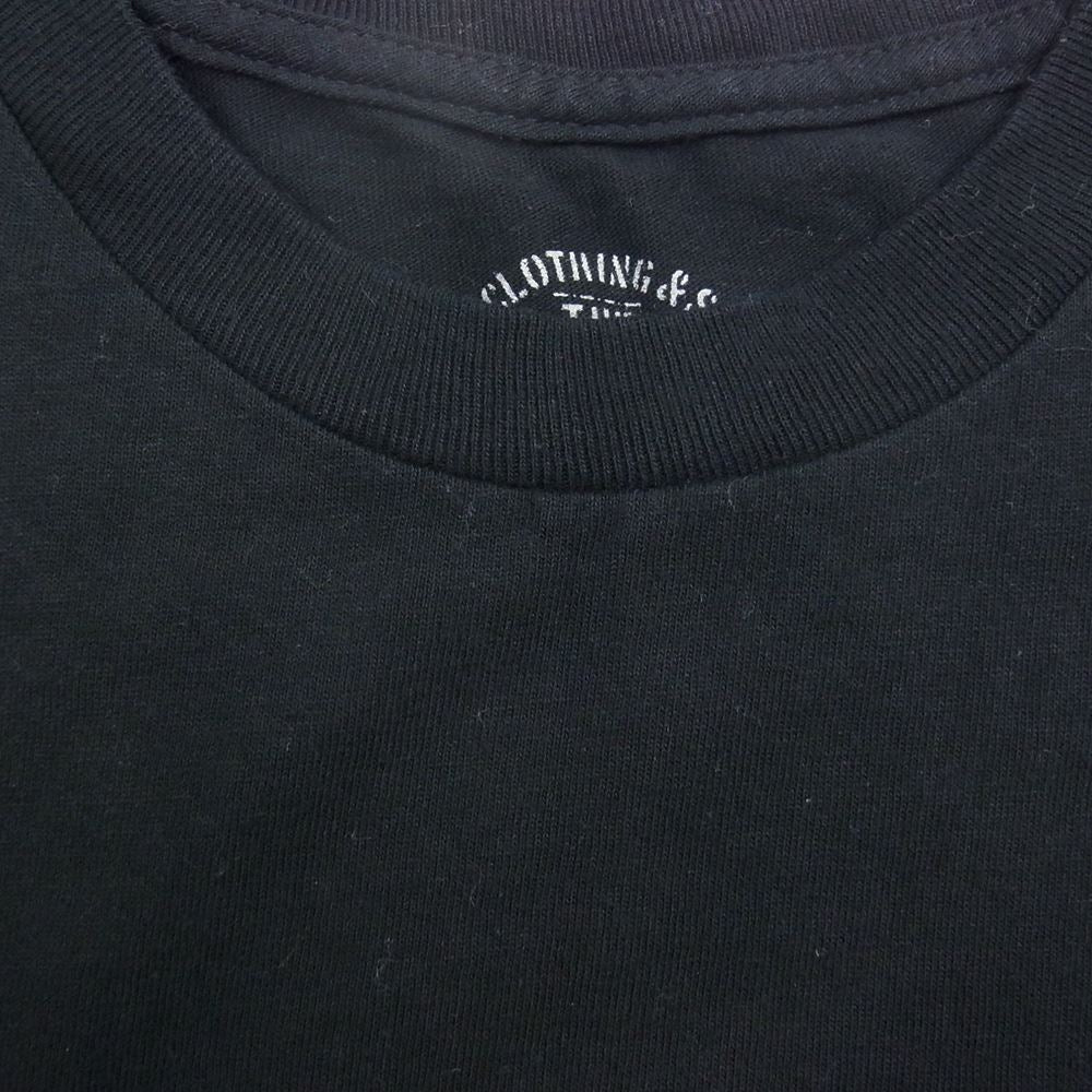 TENDERLOIN テンダーロイン T-TEE 2 HELL ON WHEELS プリント 半袖 Tシャツ ブラック系 L【中古】