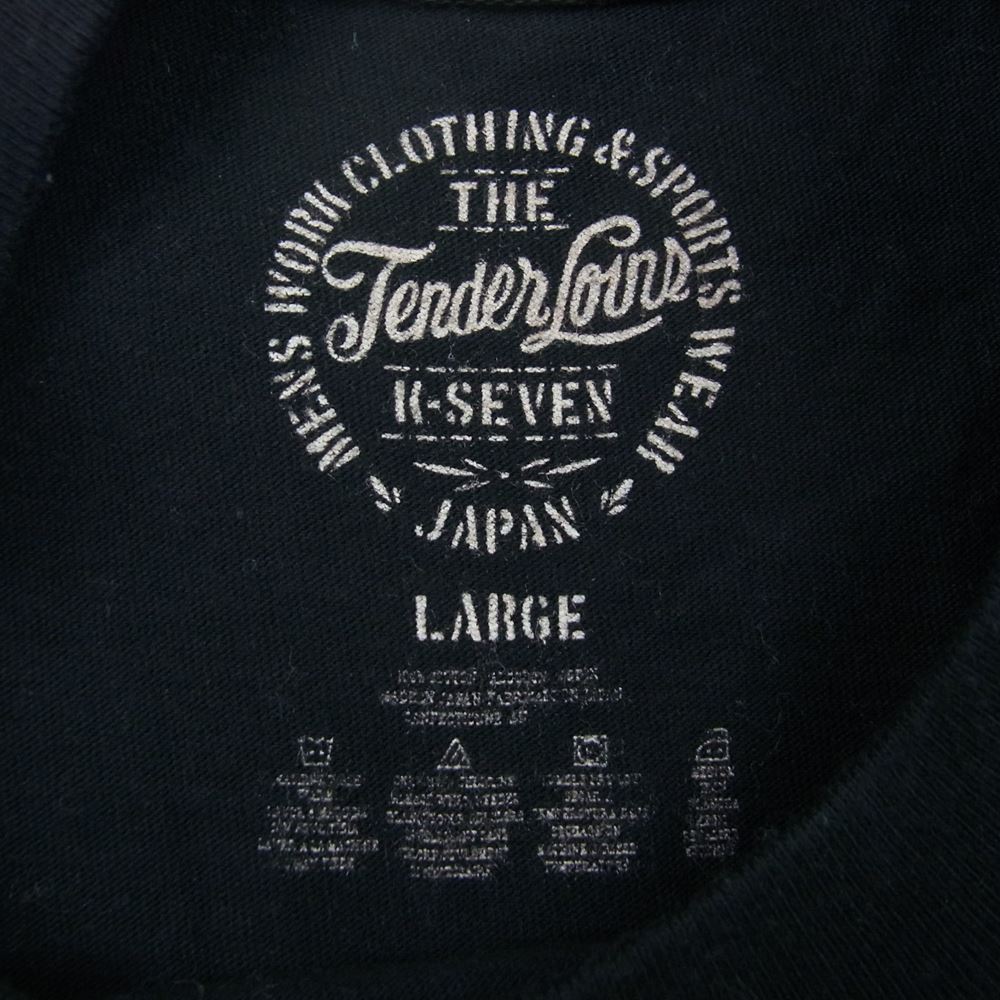 TENDERLOIN テンダーロイン T-TEE GOD CREATED Tシャツ ブラック系 L【中古】