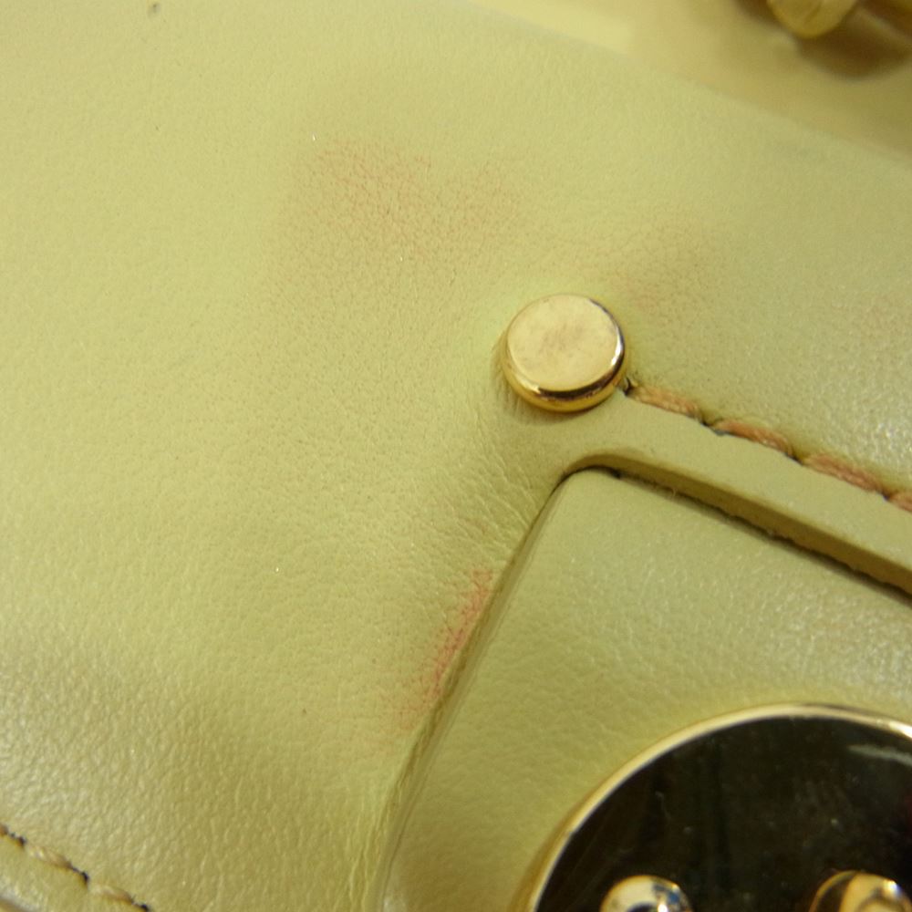 Chloe クロエ TESS テス スモール ショルダーバッグ イエロー系【中古】