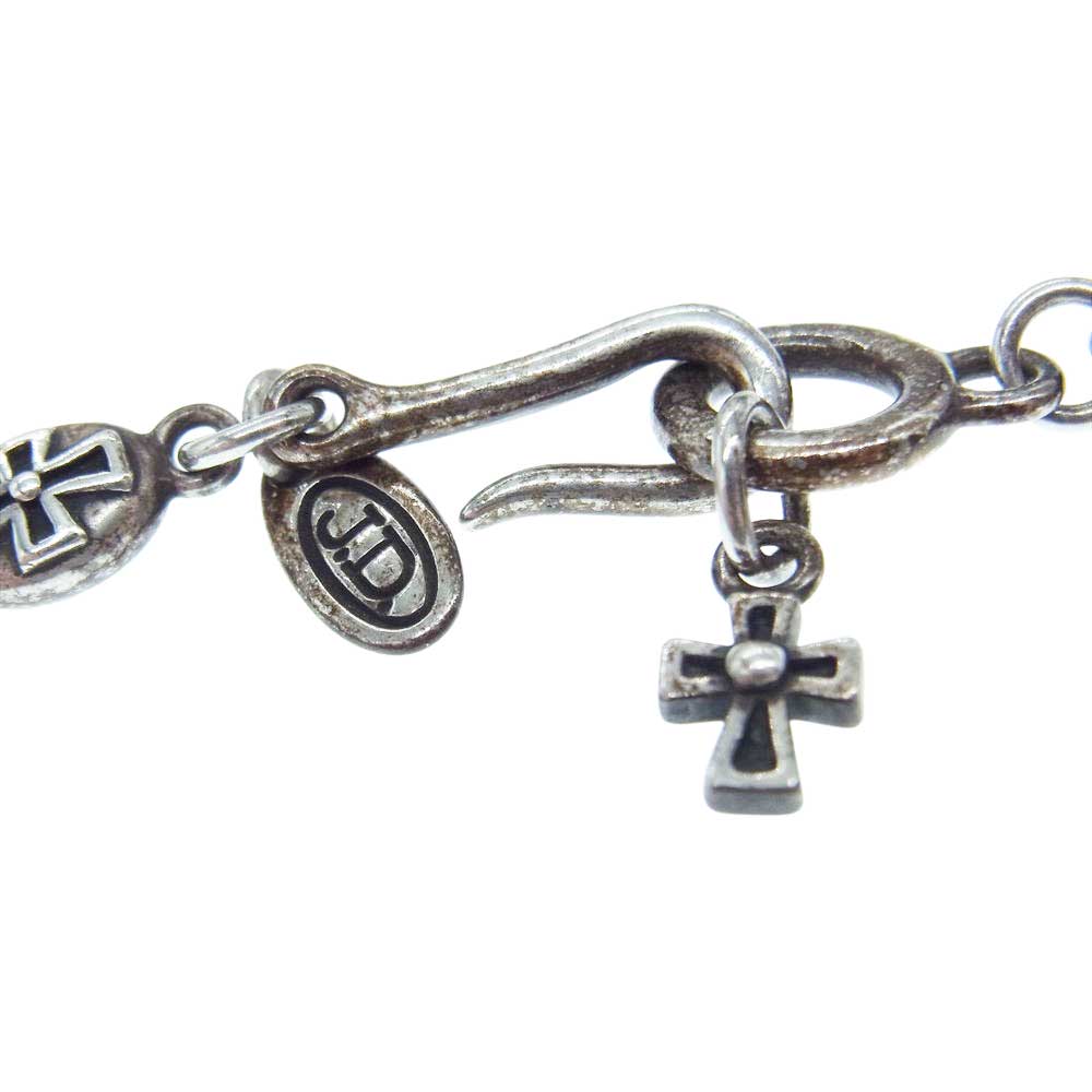 Justin Davis ジャスティンデイビス SNJ125 TINY CROSS CHAIN 50cm タイニークロス チェーン ネックレス シルバー系【中古】