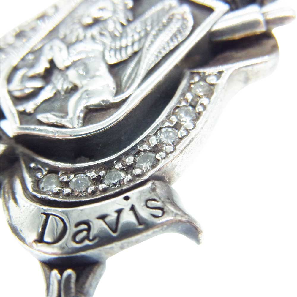 Justin Davis ジャスティンデイビス SPJ200 REGAL CHAMBER リーガル チャンバー ダイヤモンド キメラ ライオン ペンダントトップ シルバー系【中古】